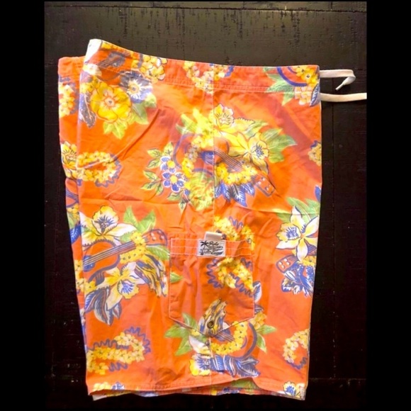 Polo by Ralph Lauren Floral Beach Swim Trunks BIG & TALL 40 XXL - Picture 1 of 7